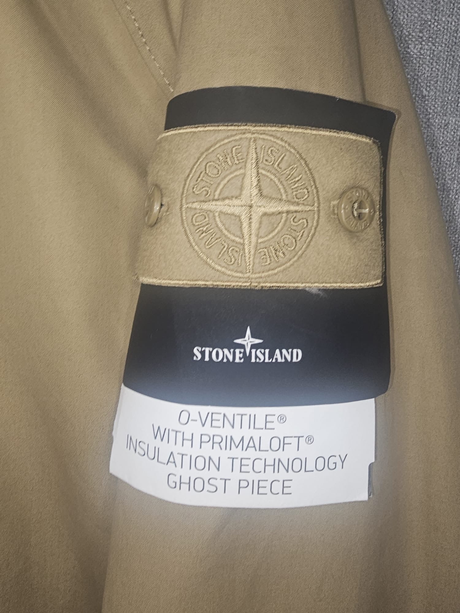 Stone Island  O-Ventile with Primloft Insulation Technology Ghost Piece Coat
