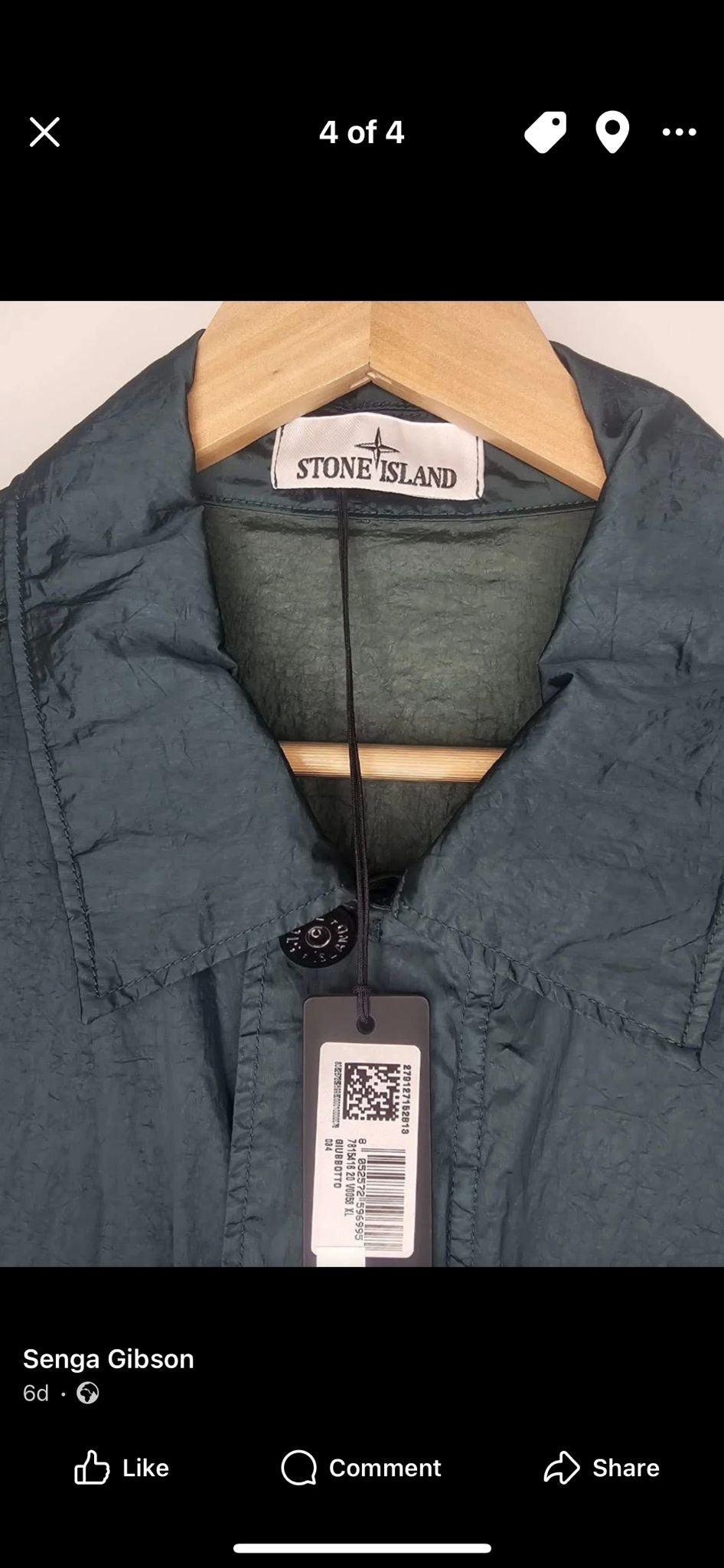 Stone Island Overshirt Jacket