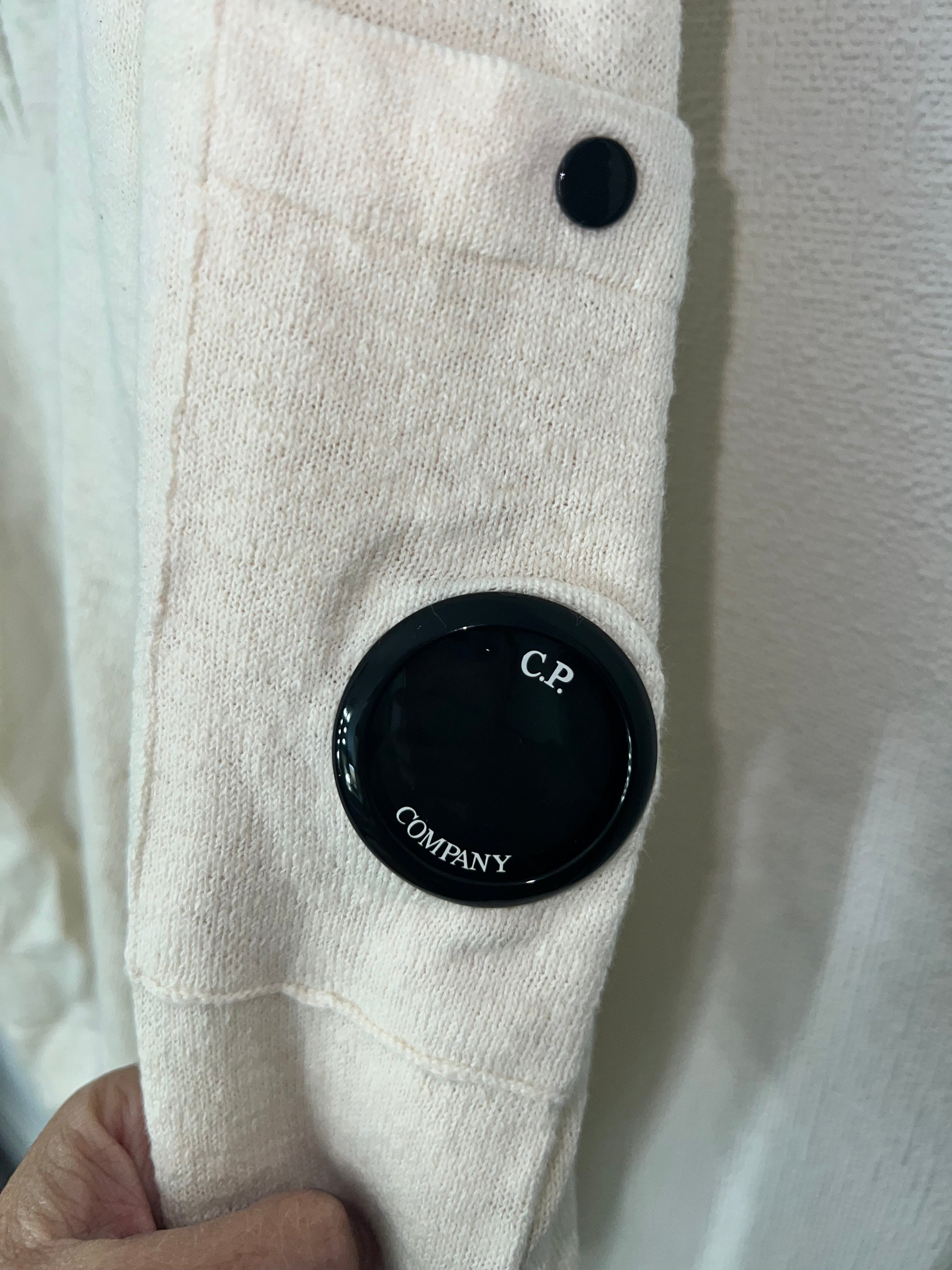 CP Company Polo Collar Lens Knitwear