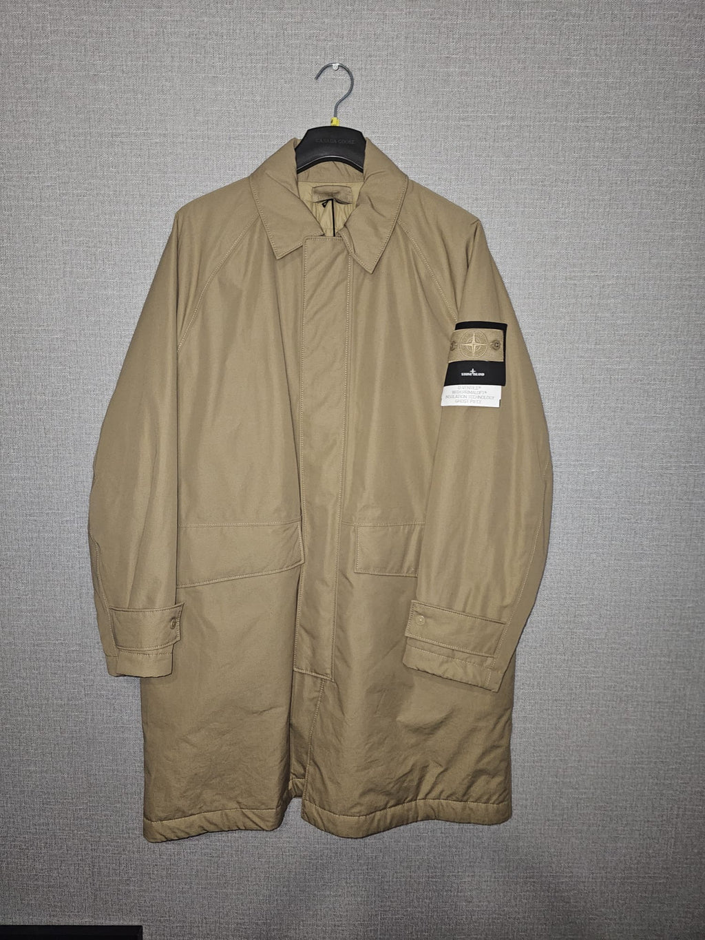 Stone Island  O-Ventile with Primloft Insulation Technology Ghost Piece Coat