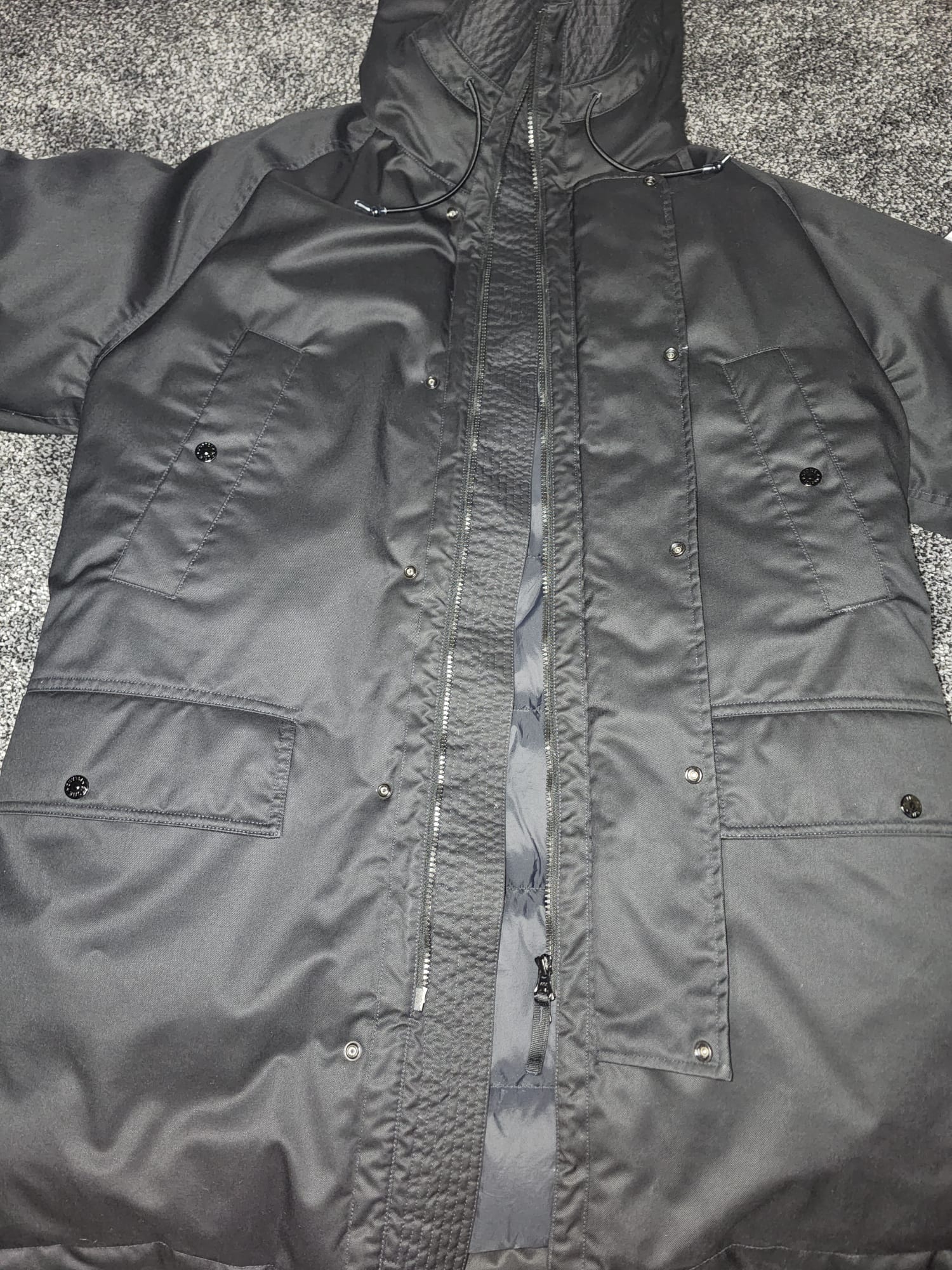 Stone Island Performance Twill Wool Down-TC Ghost Piece Coat