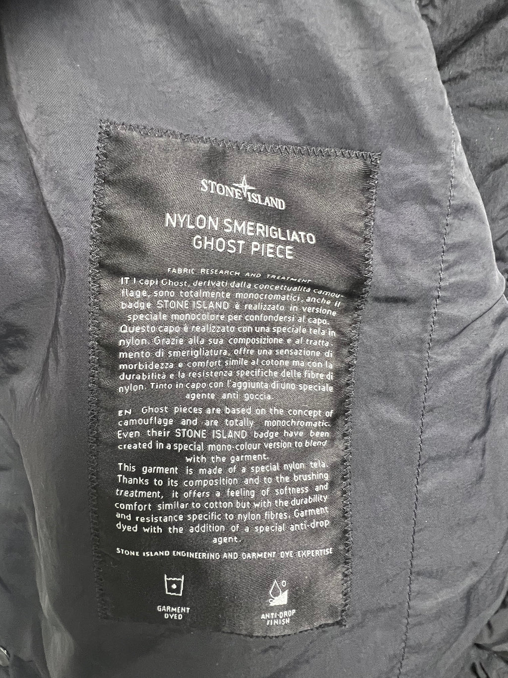 Stone Island Nylon Smerigliato Primaloft Ghost Gilet