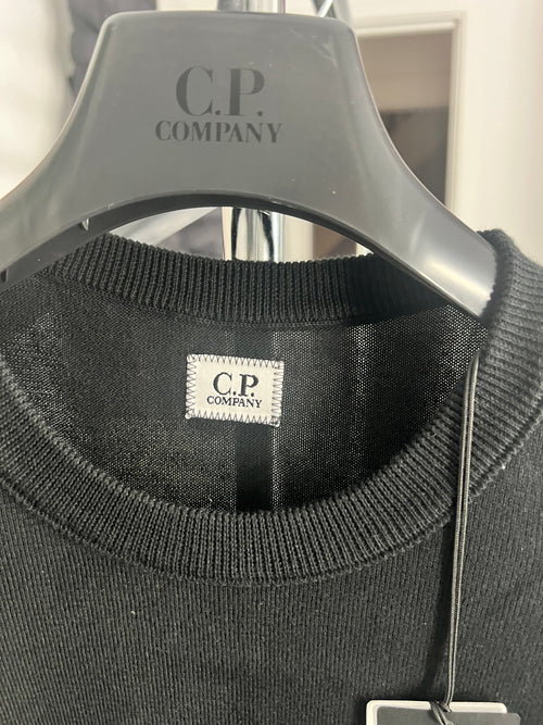 CP Company Lens Fine Knit Sweater
