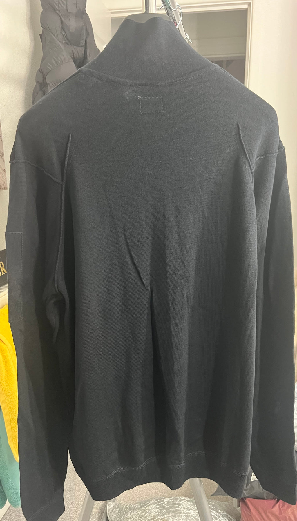 CP Company Quarter Zip Sweater Fine Knit