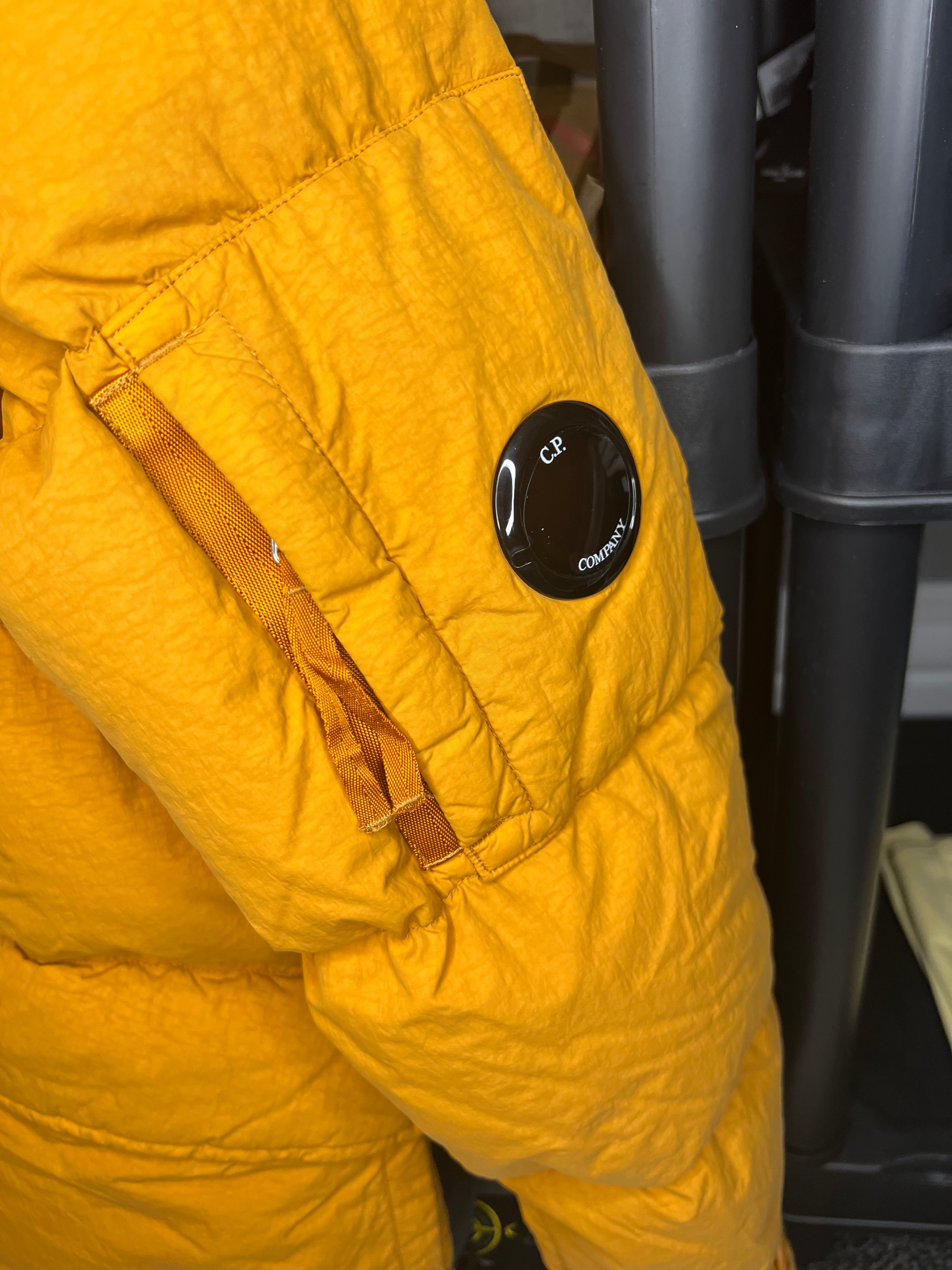 CP Company Flatt Nylon Padded Lens Down Jacket