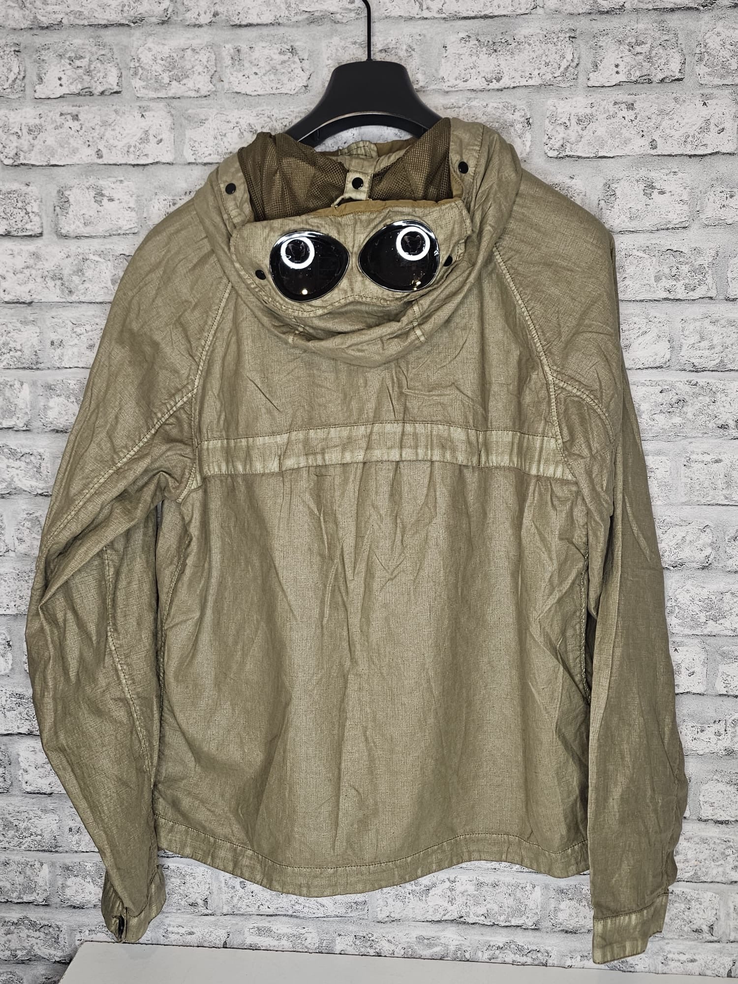 CP Company Lino Wax Goggle Jacket