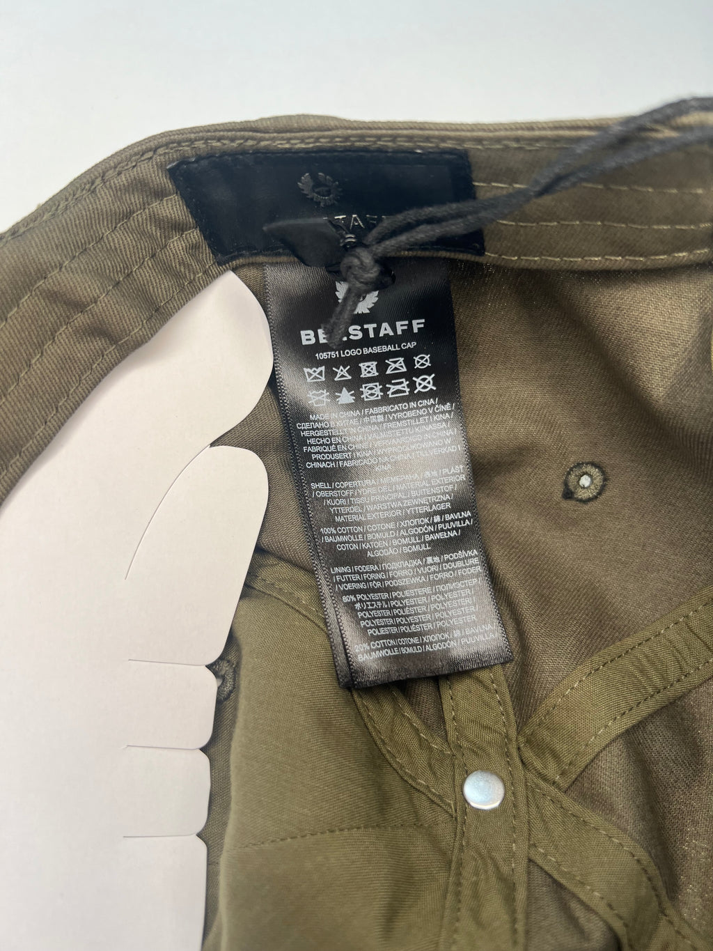 Belstaff Logo Baseball Cap
