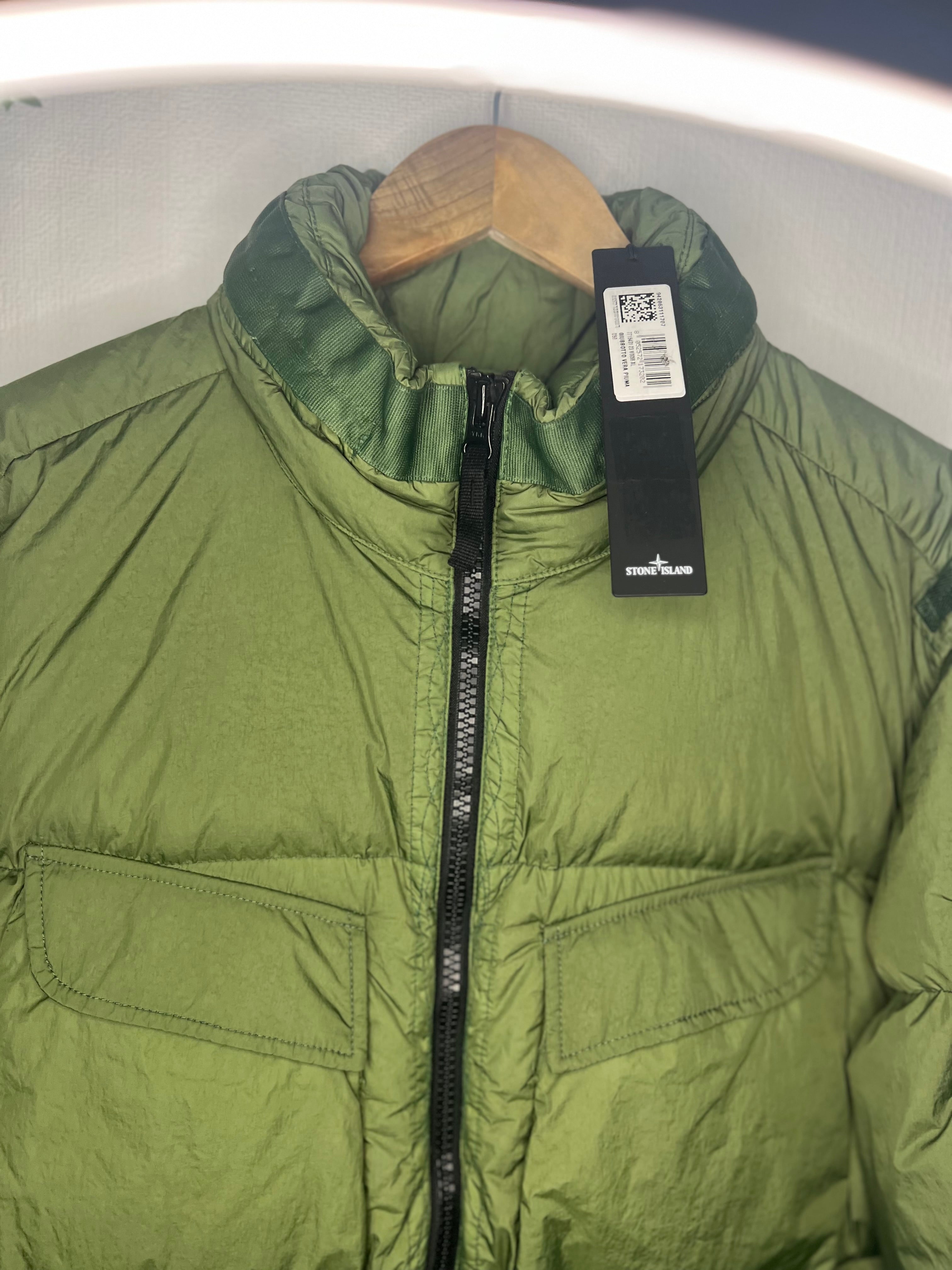 Stone Island Garment Dyed Crinkle Rep NY Down