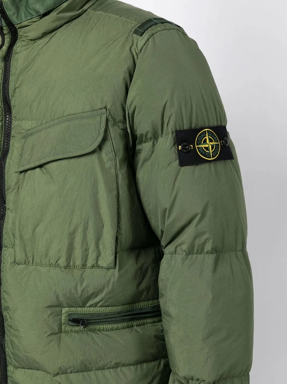 Stone Island Garment Dyed Crinkle Rep NY Down