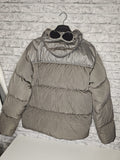 C.P Company Mixed Fabric Down 
Goggle Jacket.