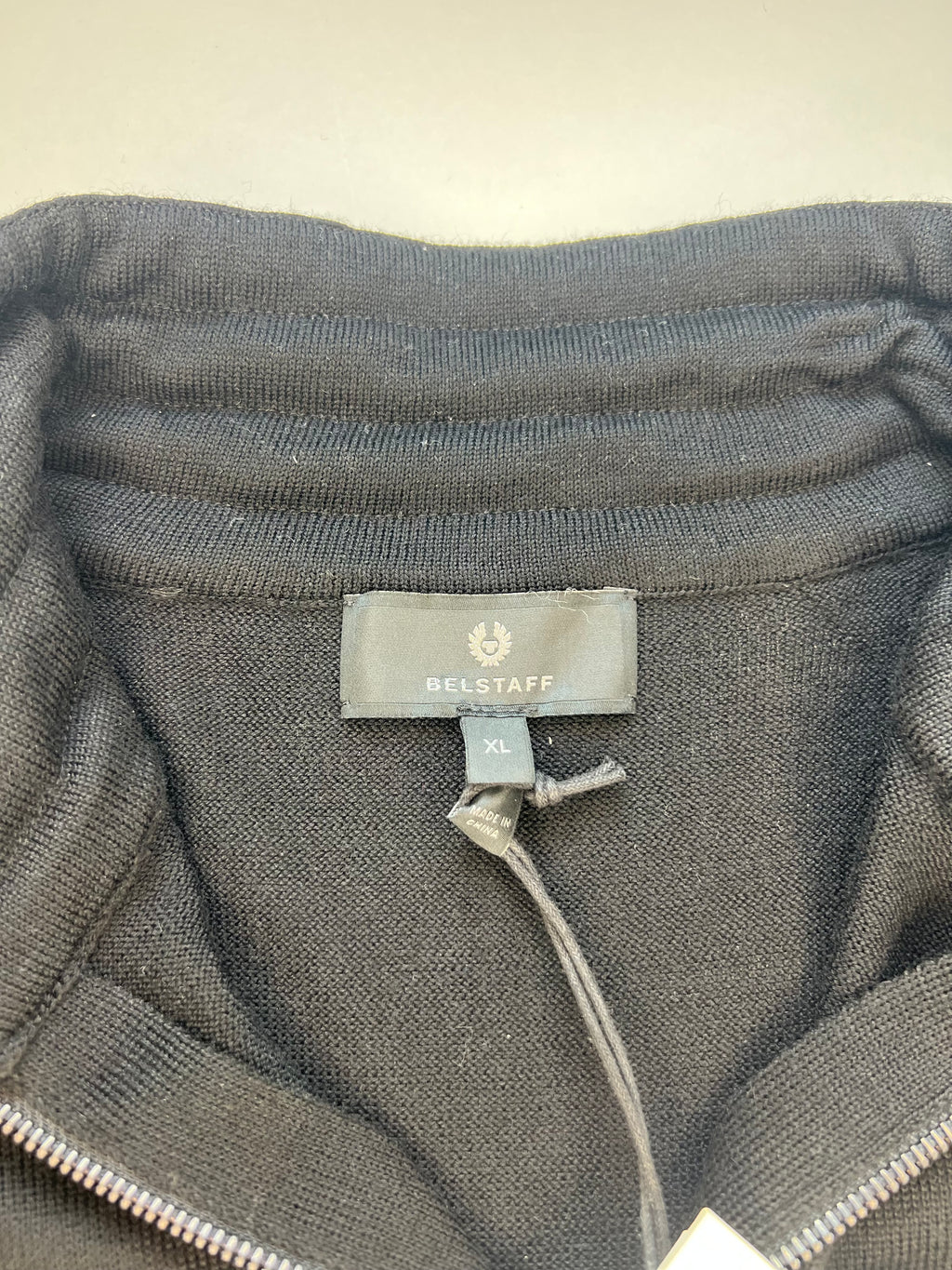 Belstaff Kenford Quarter Zip Jumper