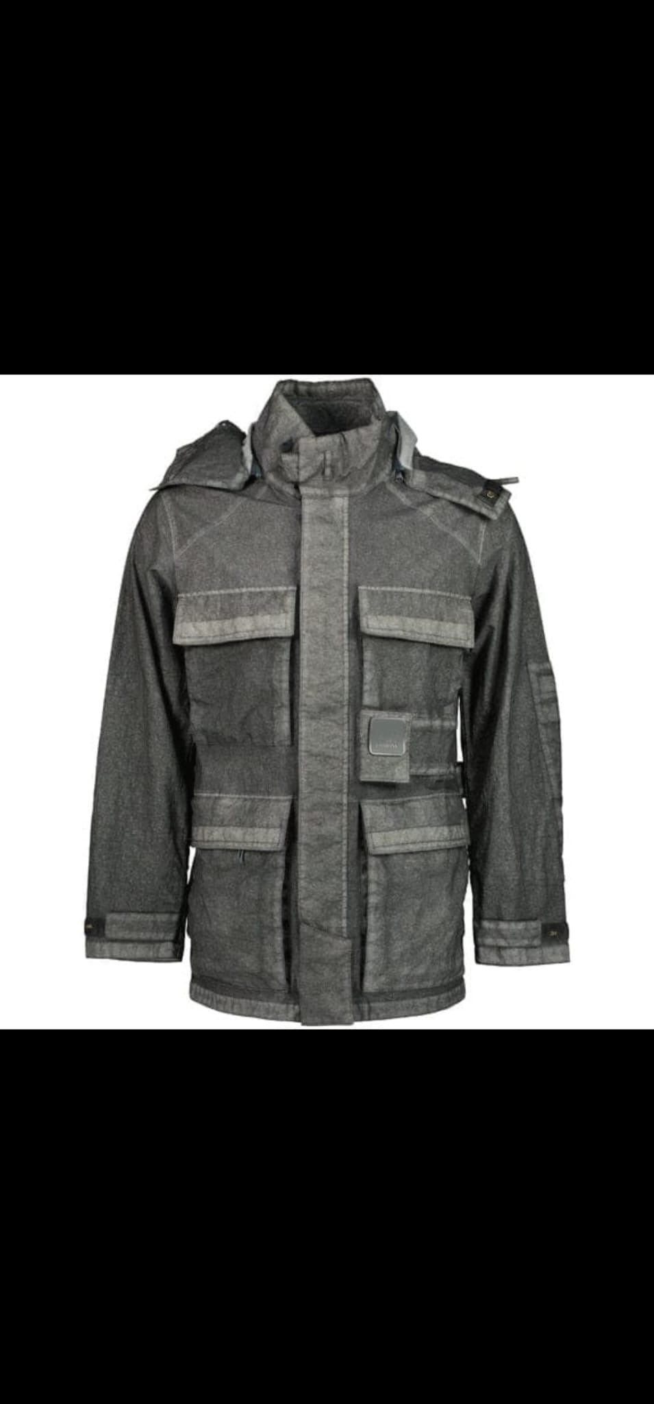 CP Company Metropolis Co-Ted Jacket in Dark Shadow Grey