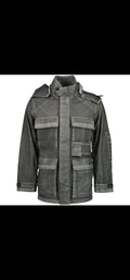 CP Company Metropolis Co-Ted Jacket in Dark Shadow Grey