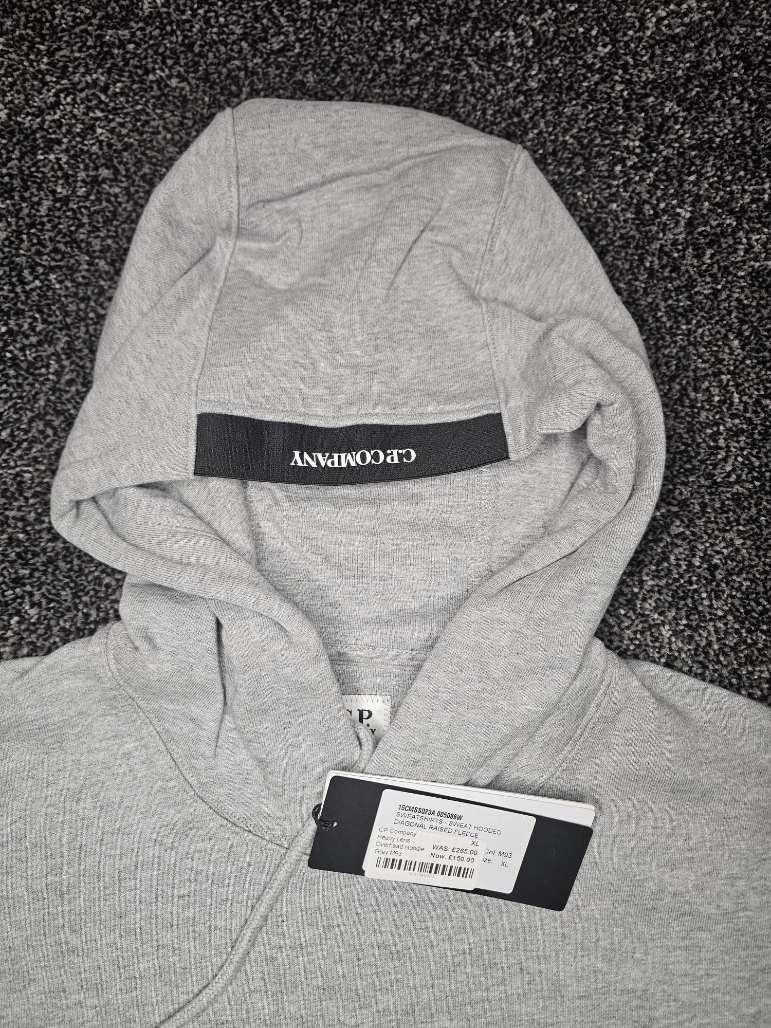 CP Company - Diagonal Raised Cotton Fleece Hoodie