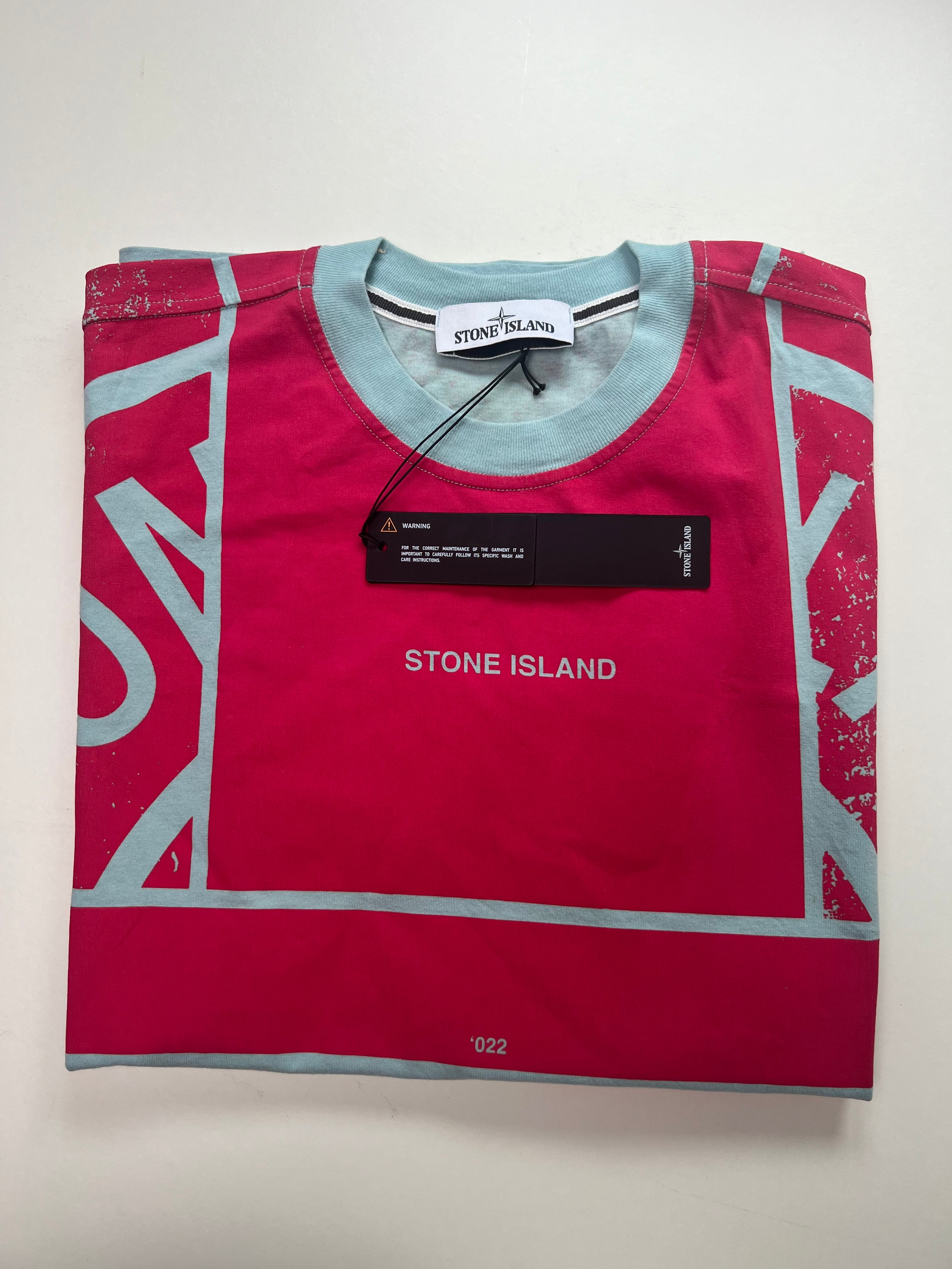 Stone Island Mosaic Print T-Shirt