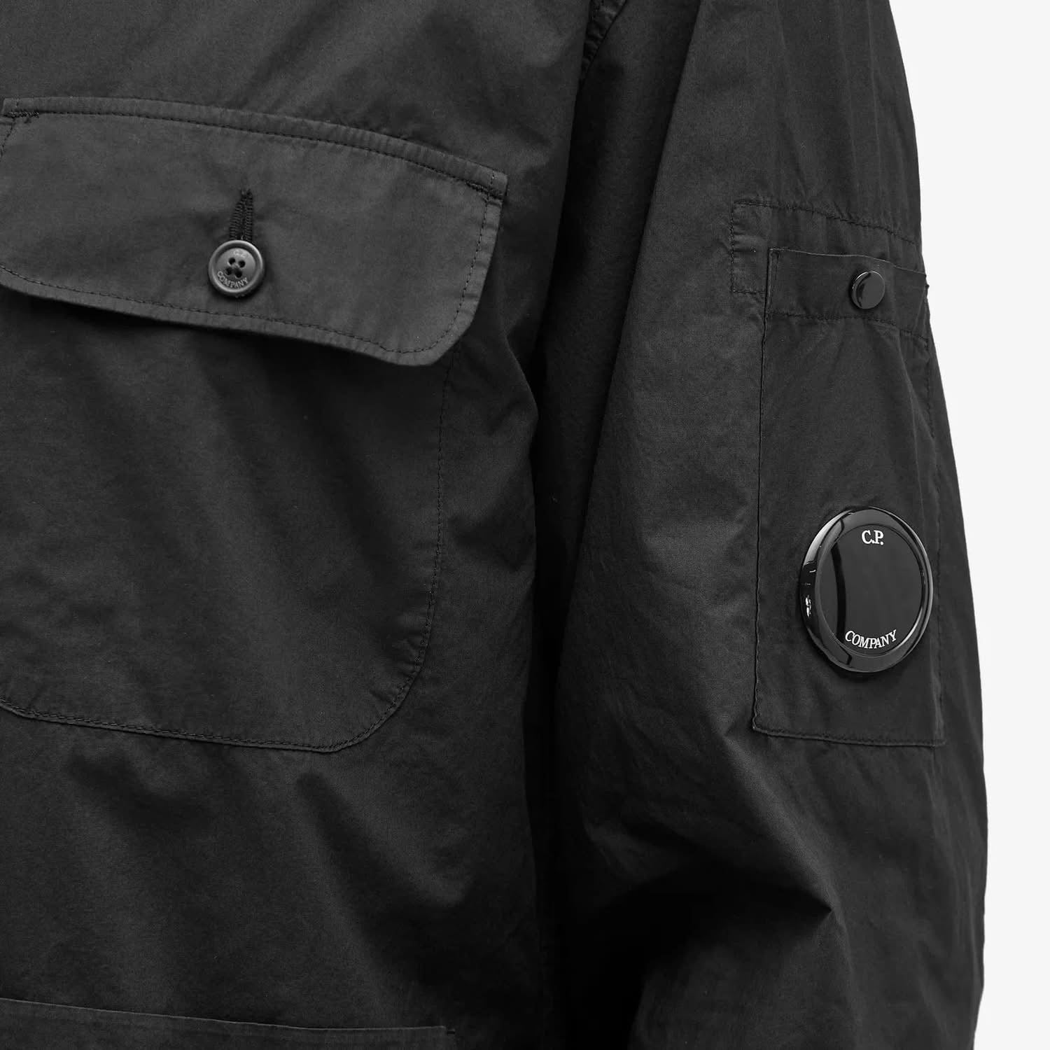 CP Company Lens Popeline Workwear Shirt.