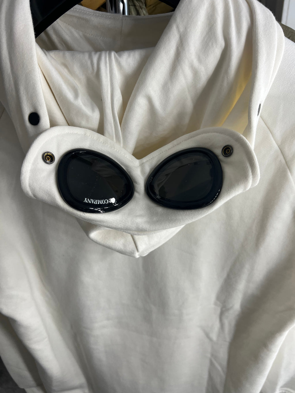 CP Company Sweat Hooded Diagonal Raised Fleece