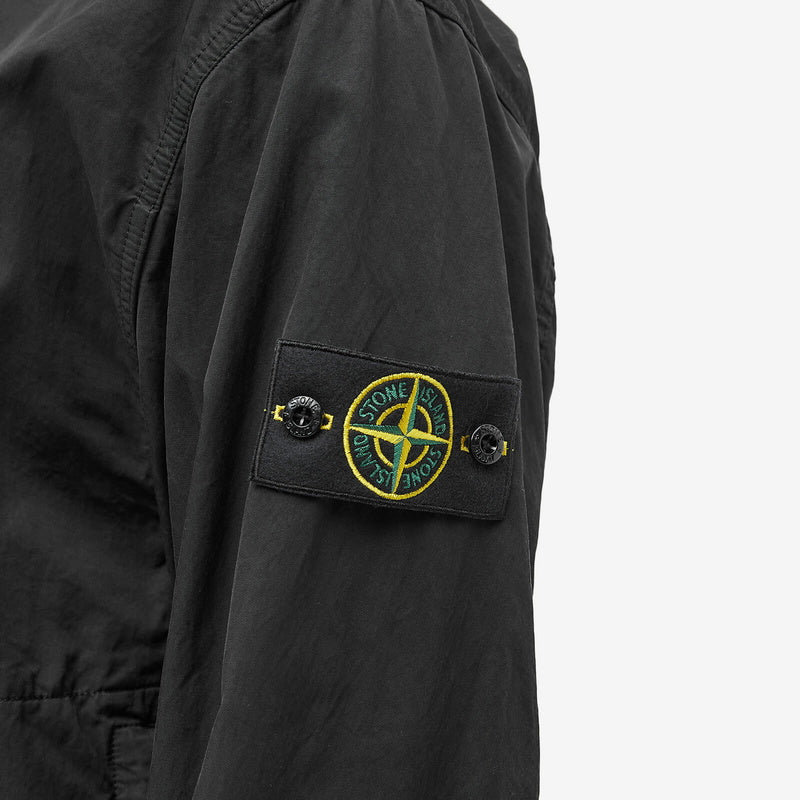 Stone Island Cupro Cotton Twill Jacket
