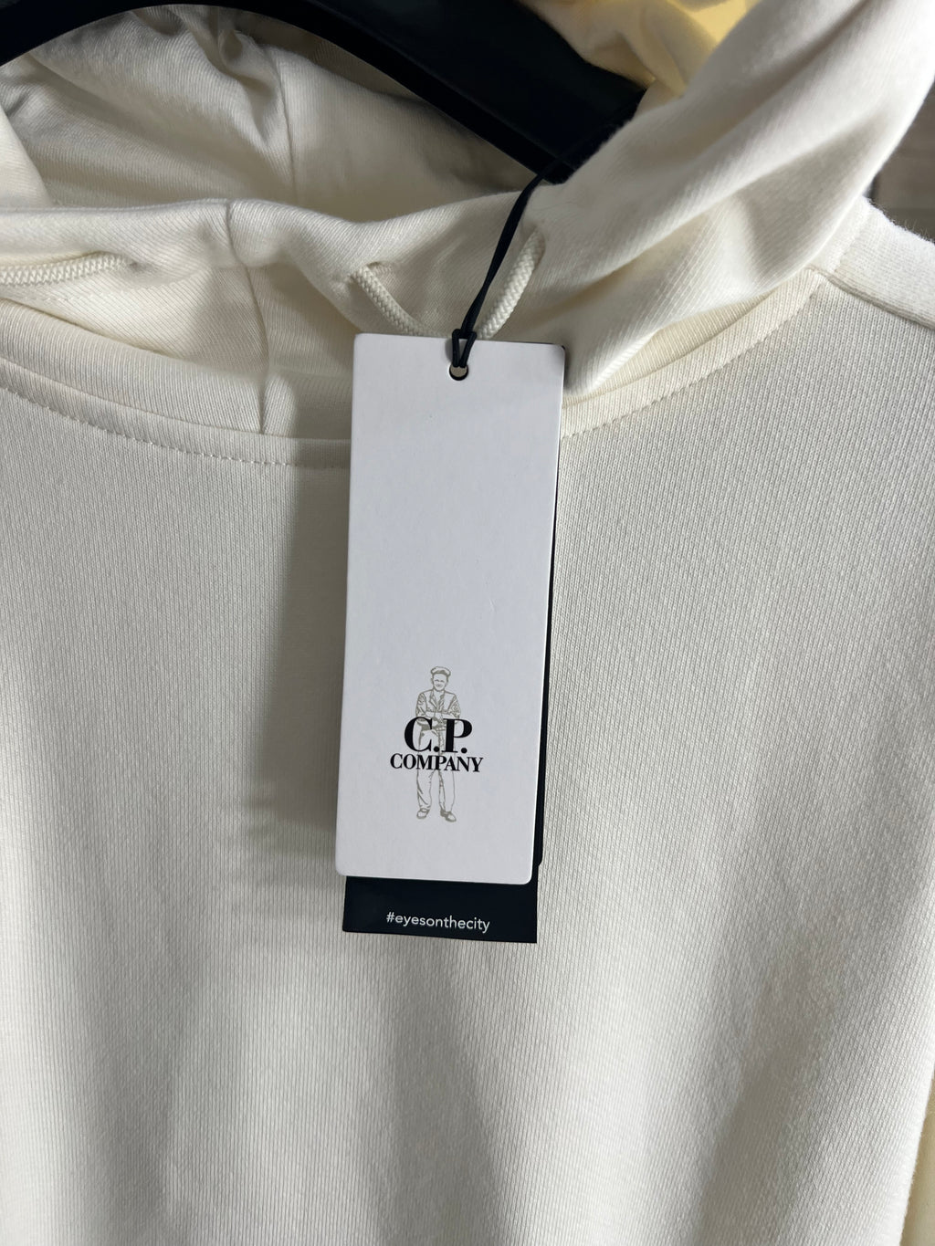 CP Company Sweat Hooded Diagonal Raised Fleece