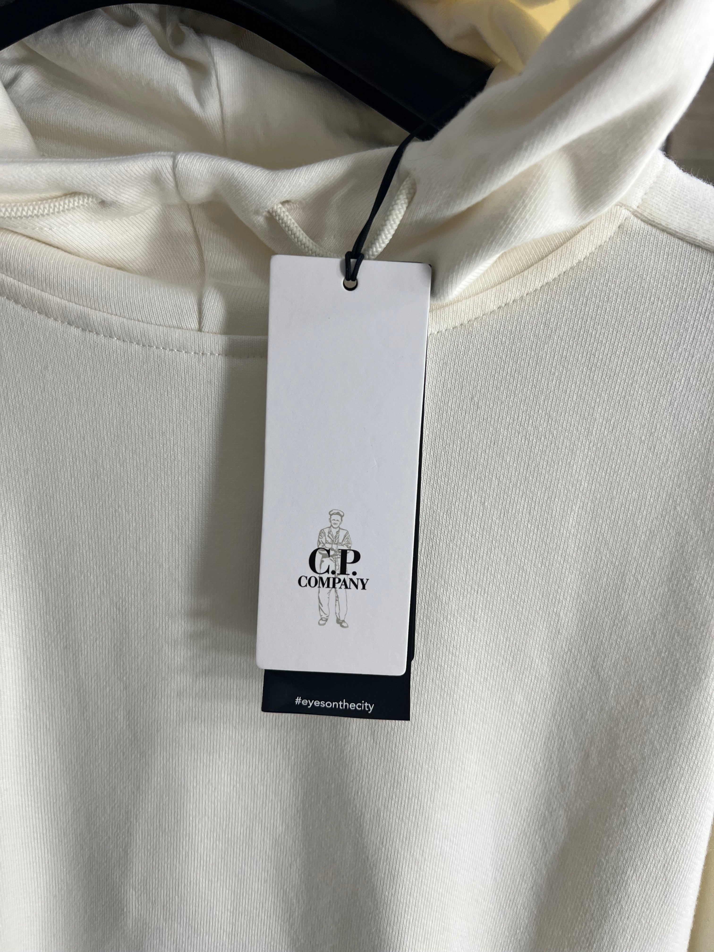 CP Company Sweat Hooded Diagonal Raised Fleece