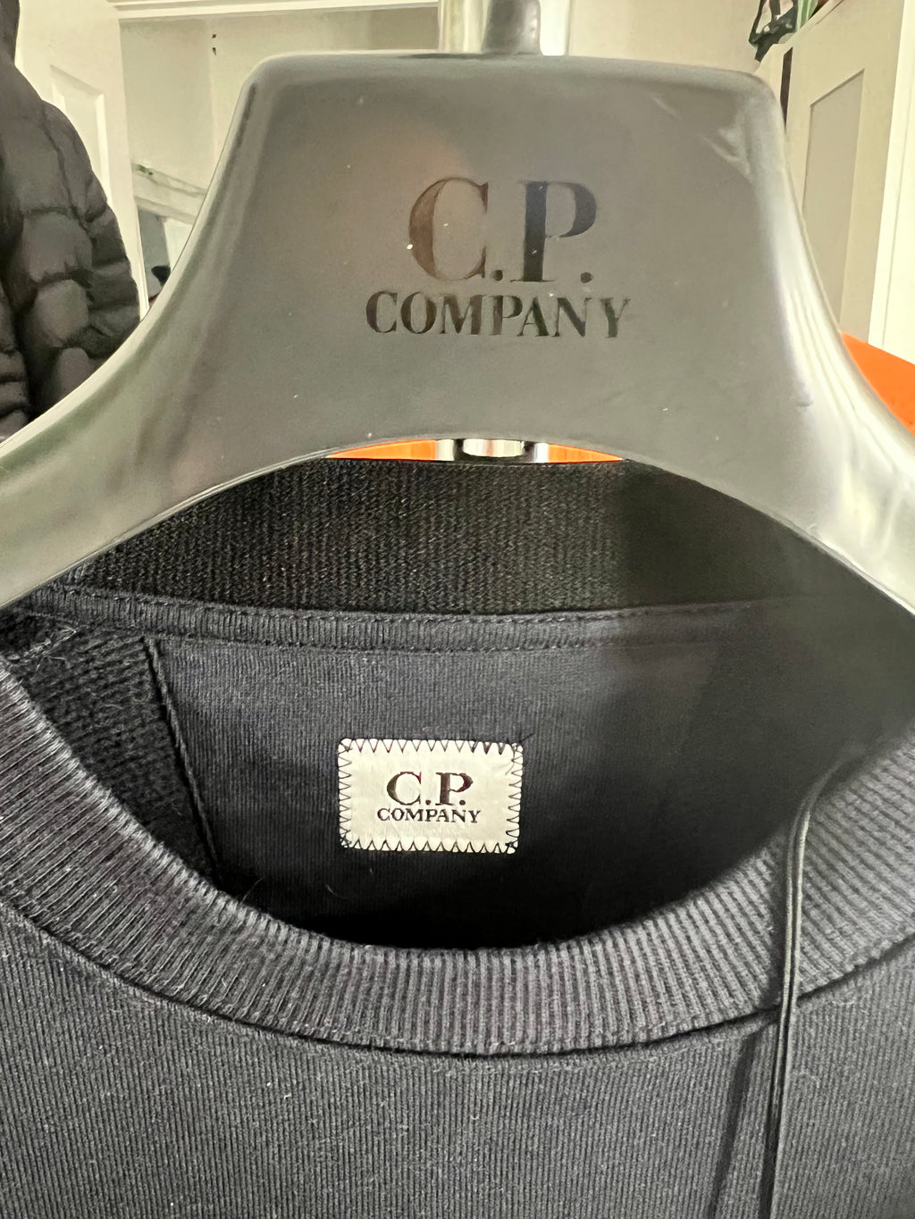 CP Company Diagonal Raised Fleece Sweater