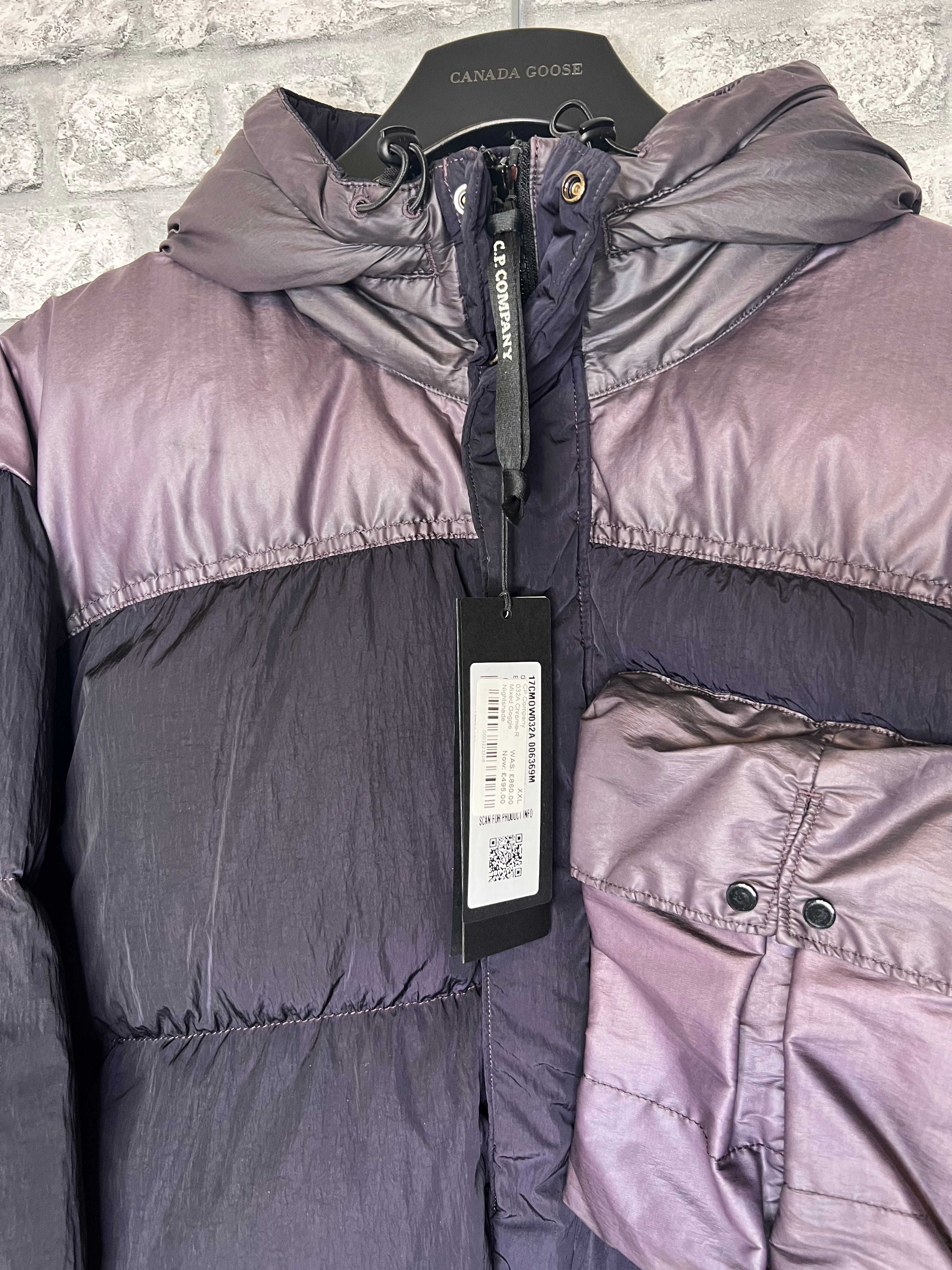 CP Company Chrome R Mixed Goggle Jacket