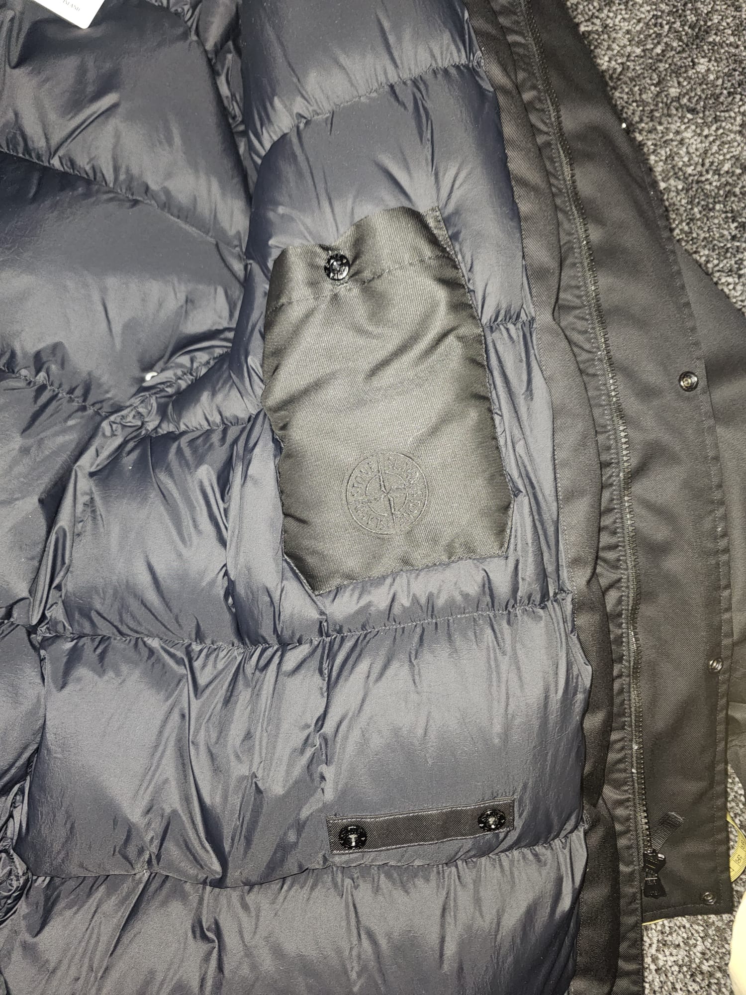 Stone Island Performance Twill Wool Down-TC Ghost Piece Coat