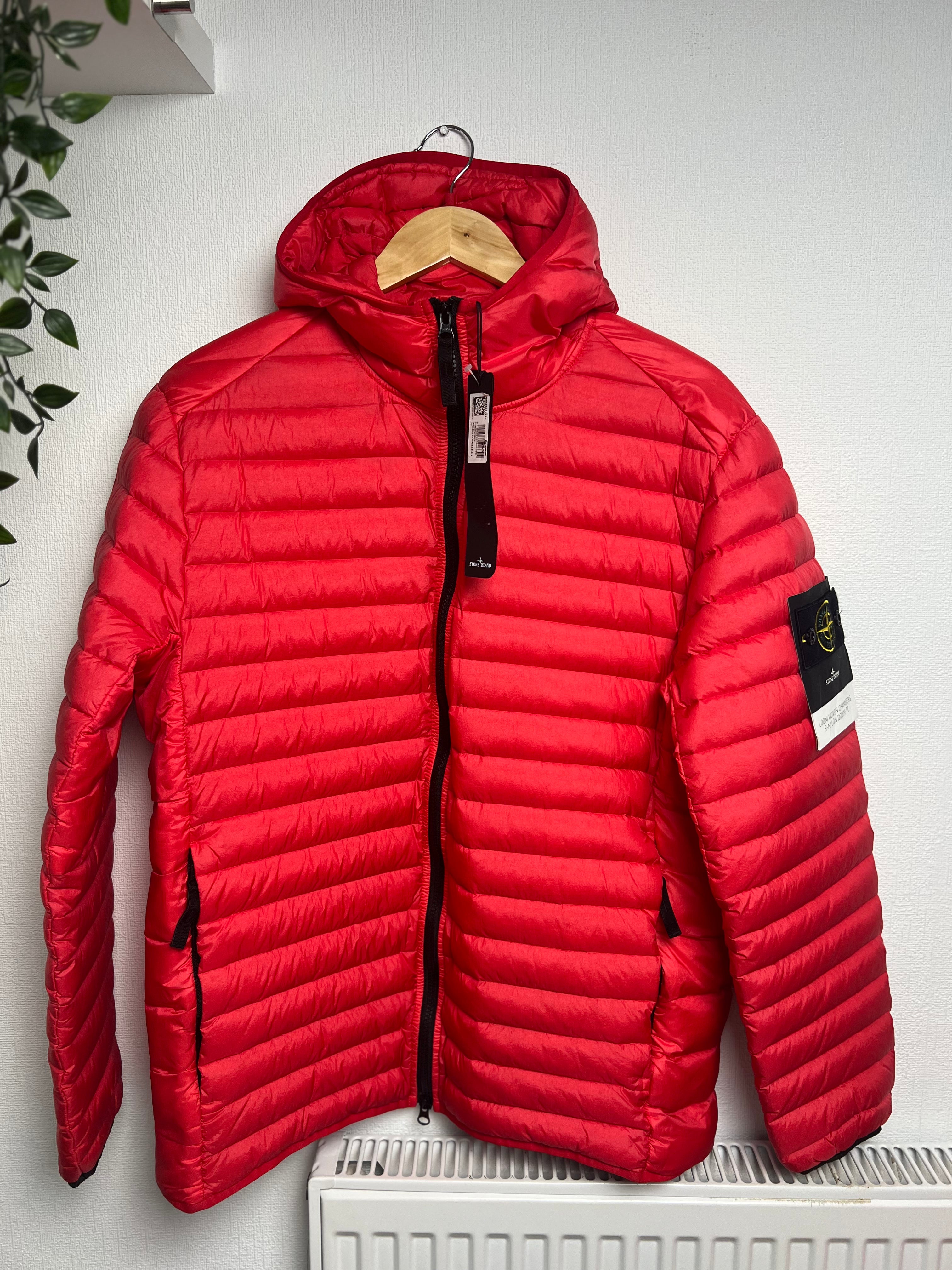 Stone Island Loom Woven Chambers R-Nylon Down-TC Jacket