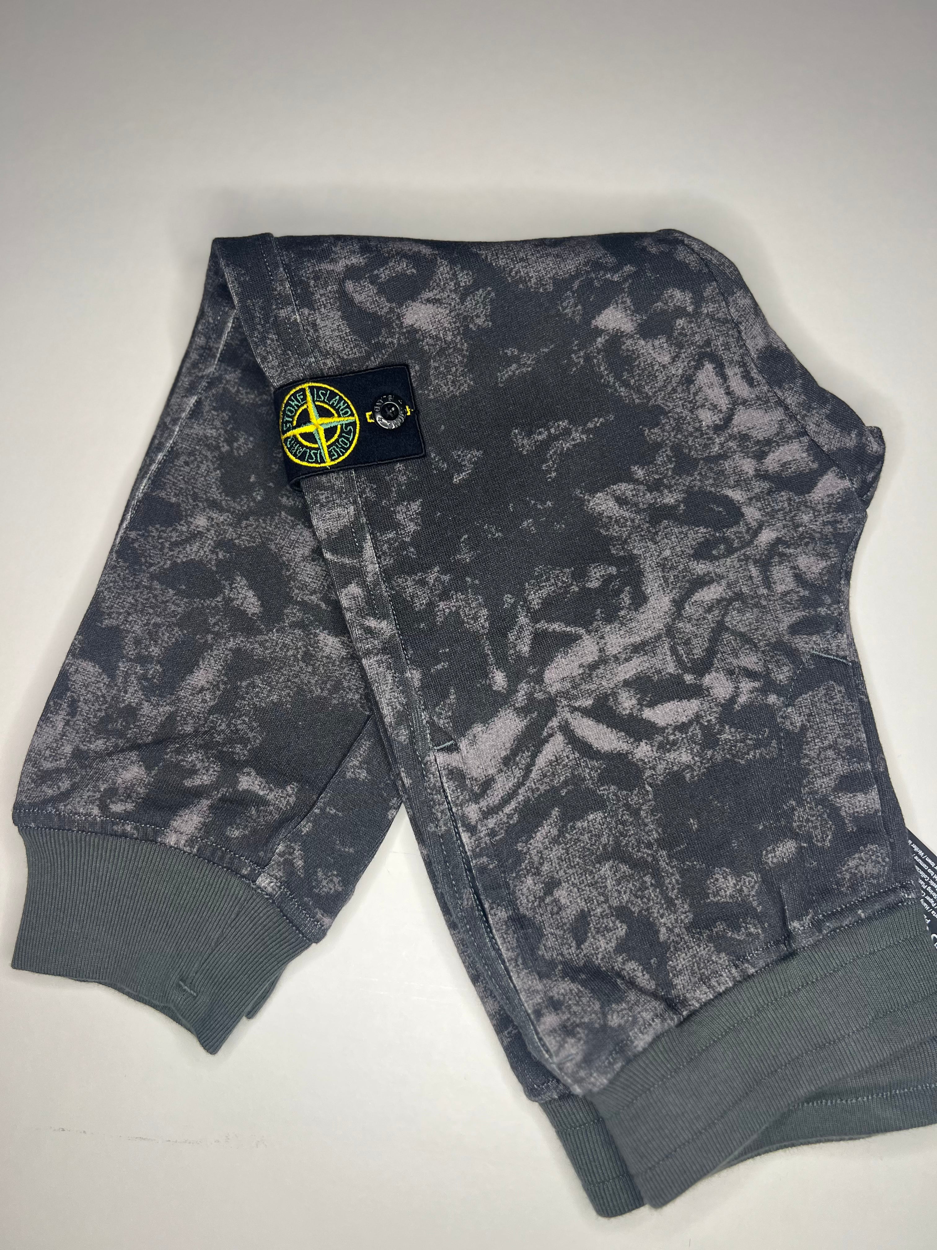 Stone Island Camo Joggers - Kids