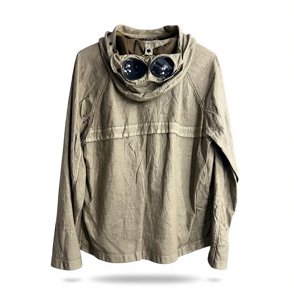 CP Company Lino Wax Goggle Jacket