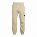 Stone Island Regular Fit Cotton Tapered Cargos