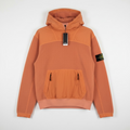 Stone Island - Cotton pile with Nylon-TC Hooded Sweatshirt