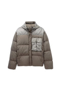 CP Company Mixed Fabric Down 
Goggle Jacket.