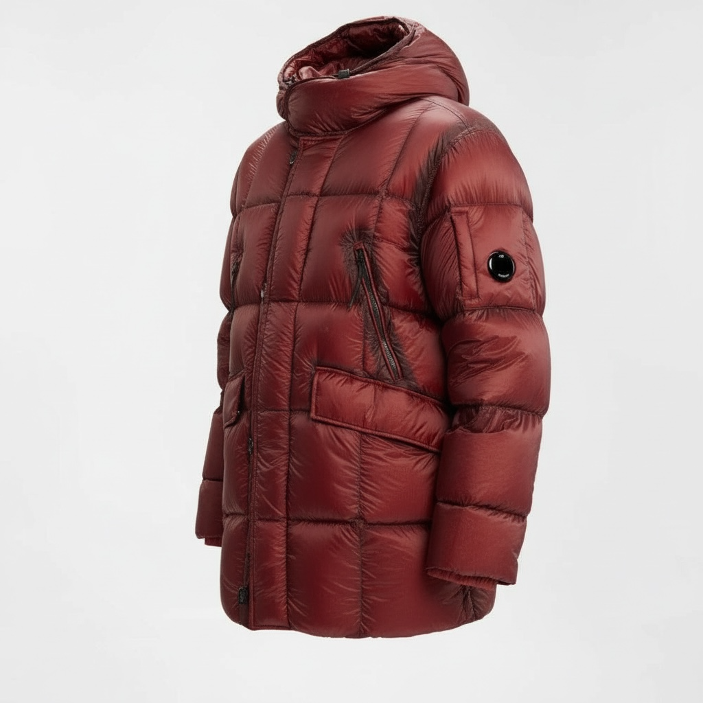 CP Company D.D Shell Down Parka with arm lens