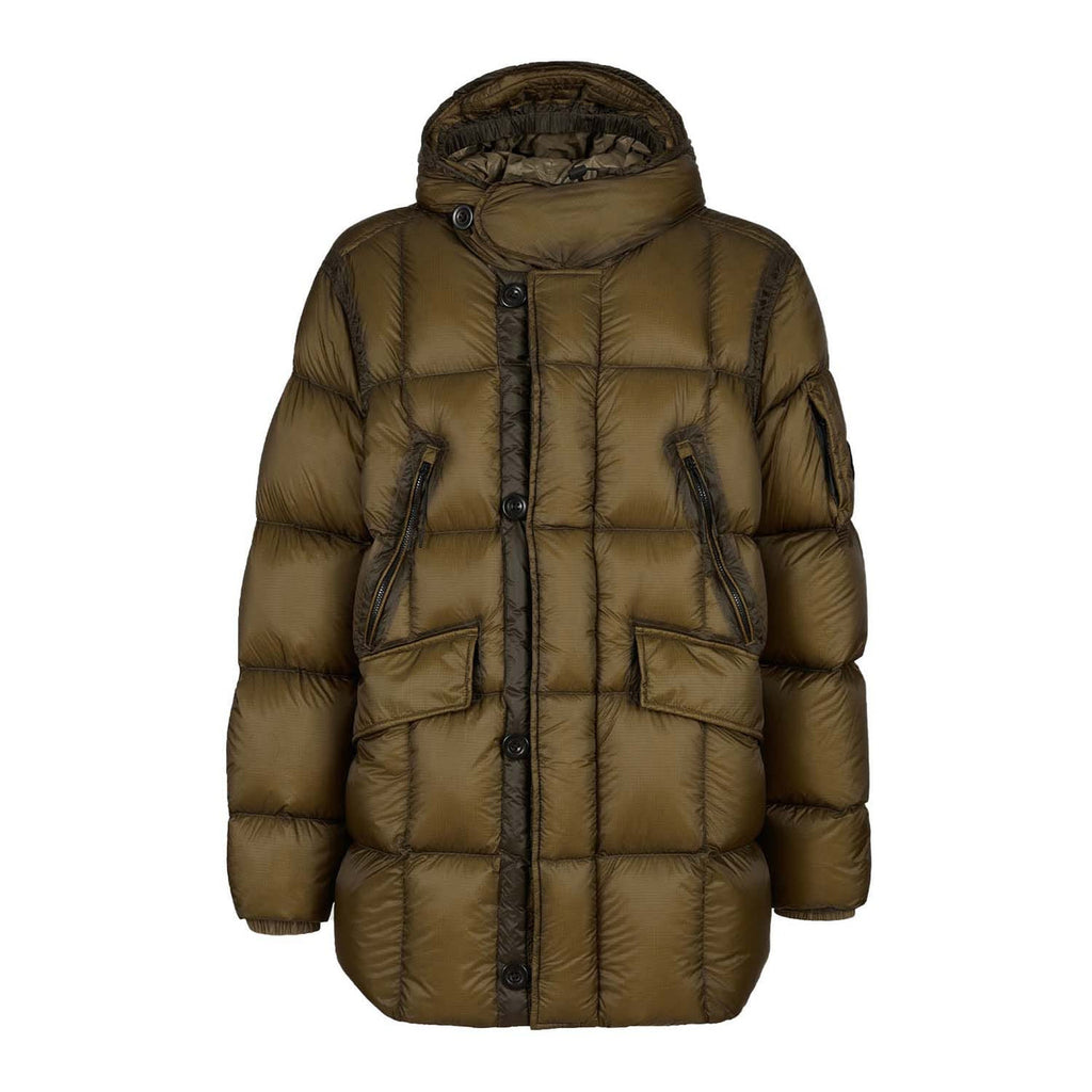 CP Company D.D Shell Down Parka with arm lens