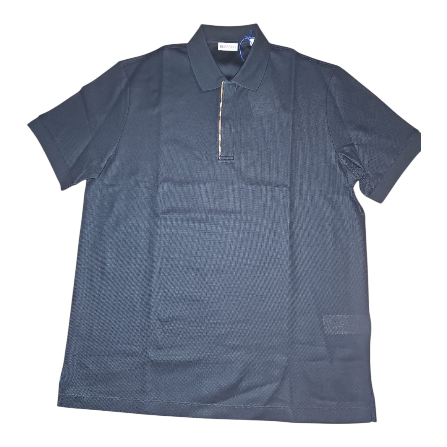 Burberry Hartford Short Sleeve Zip Polo Shirt