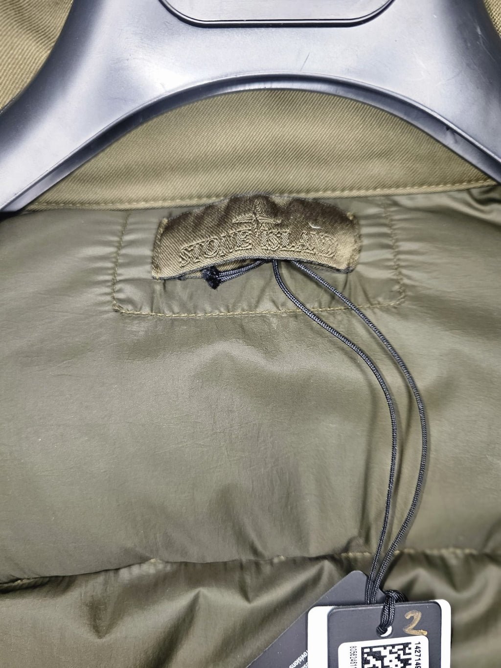 Stone Island Twill Wool Down-TC Ghost Piece Jacket