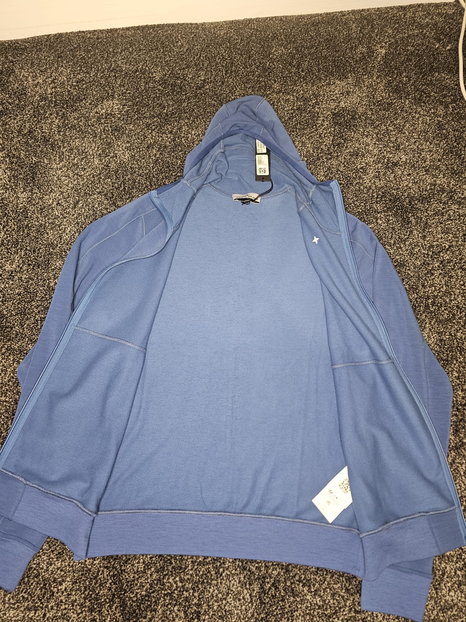 Stone Island Stellina Full Zip Hoodie