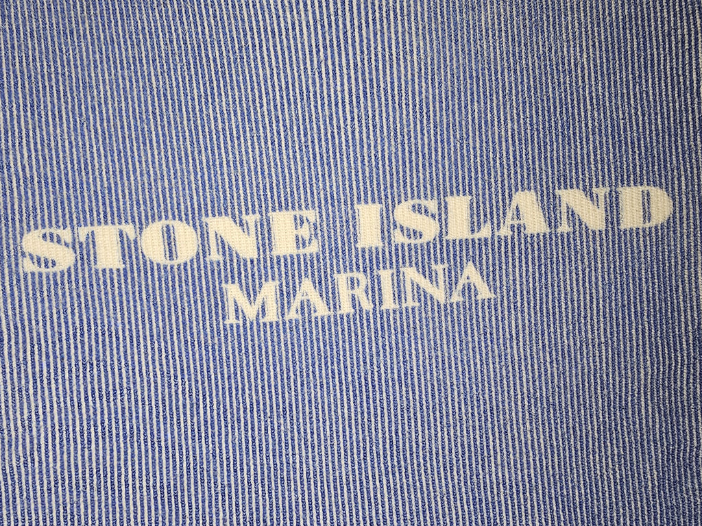 Stone Island Marina Hand Painted Virgin Wool Jumper