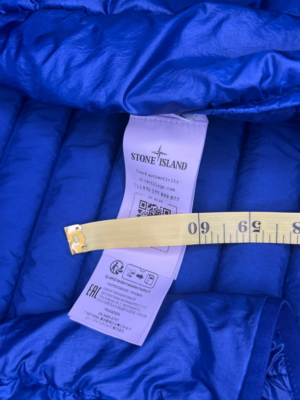 Stone Island Loom Woven Chambers R-Nylon Down-TC Jacket