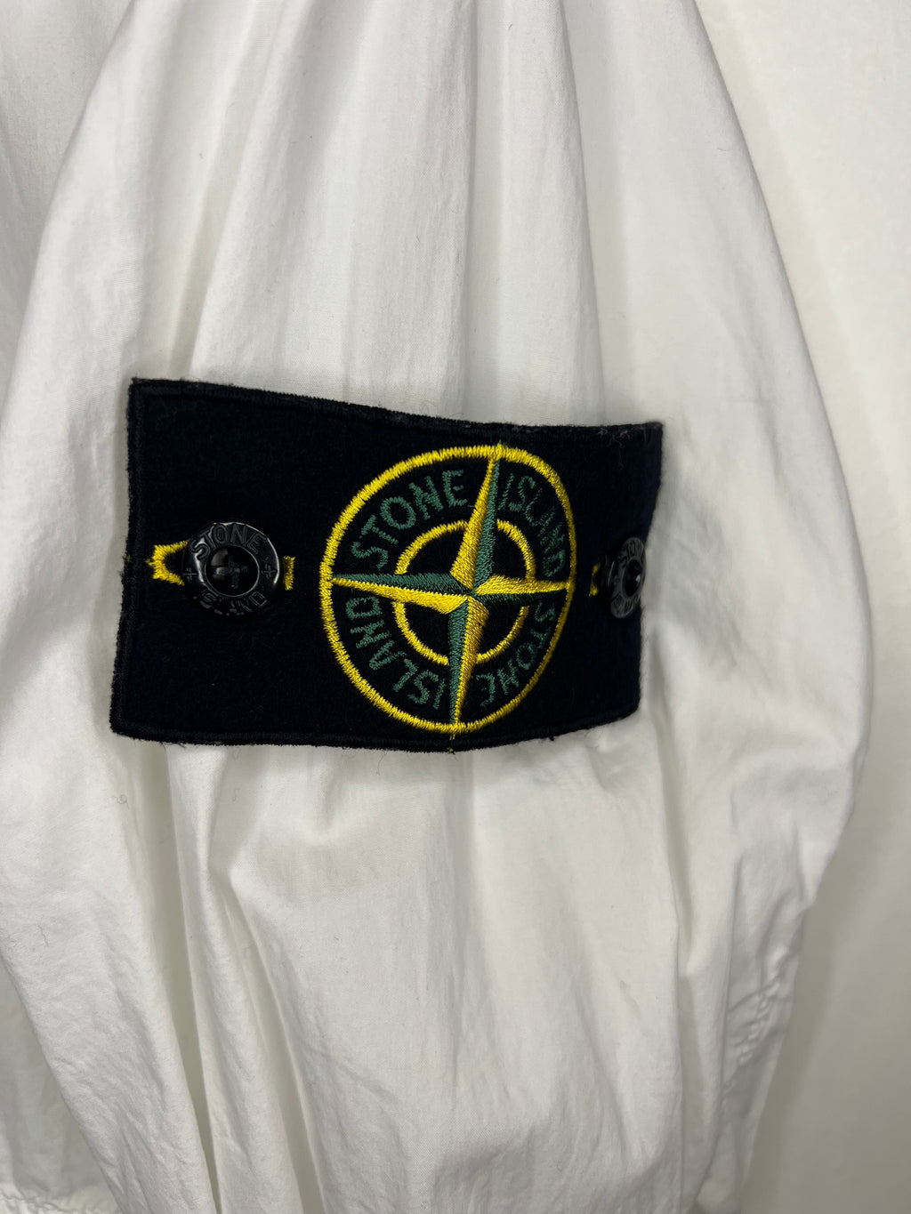 Stone Island Garment-Dyed Cotton Overshirt Jacket