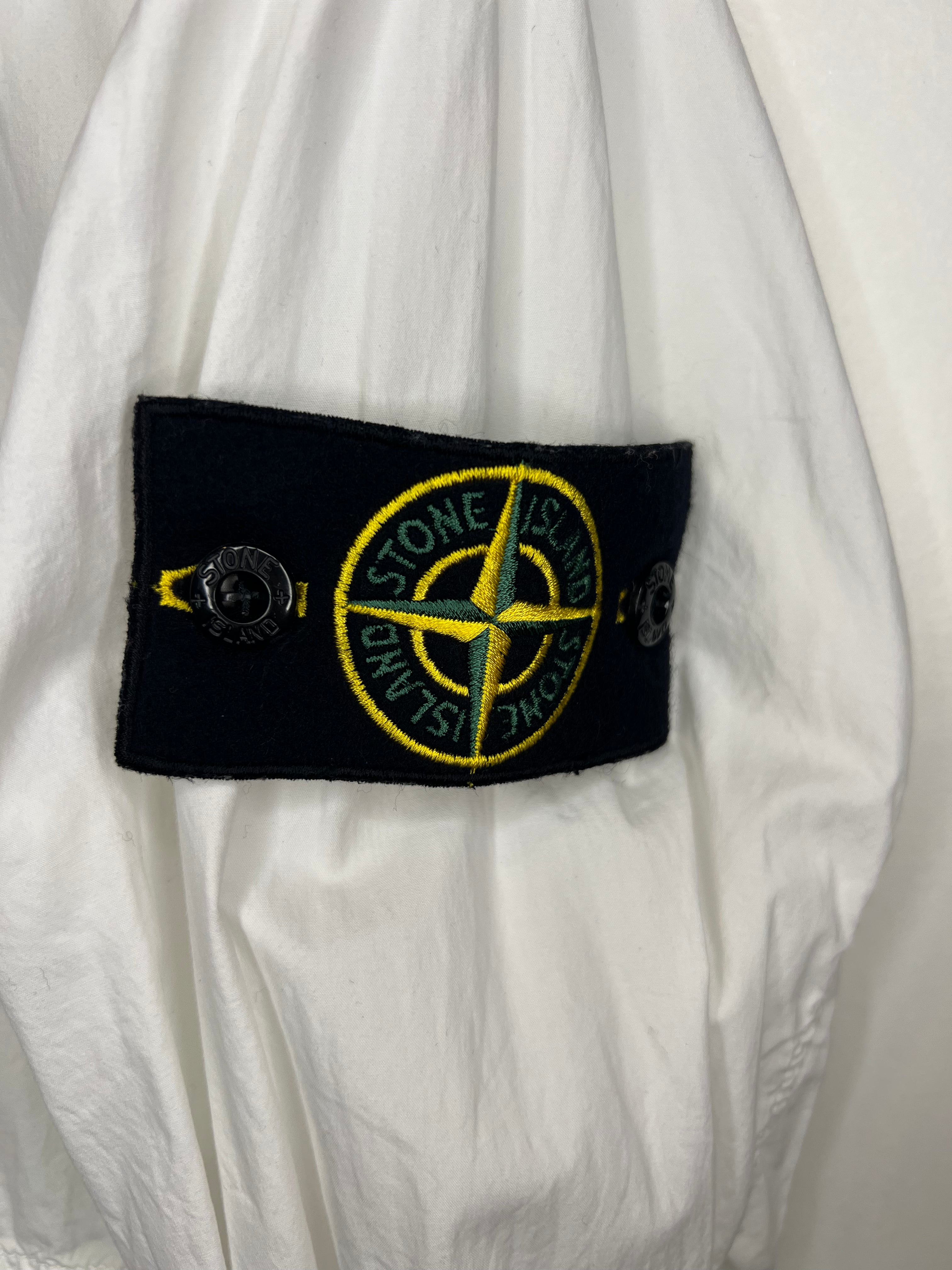 Stone Island Garment-Dyed Cotton Overshirt Jacket