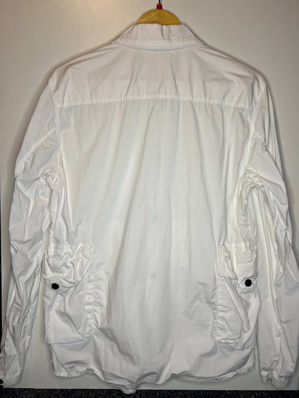 Stone Island Garment-Dyed Cotton Overshirt Jacket