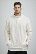 CP Company Polo Collar Sweatshirt with Arm Lens Pocket