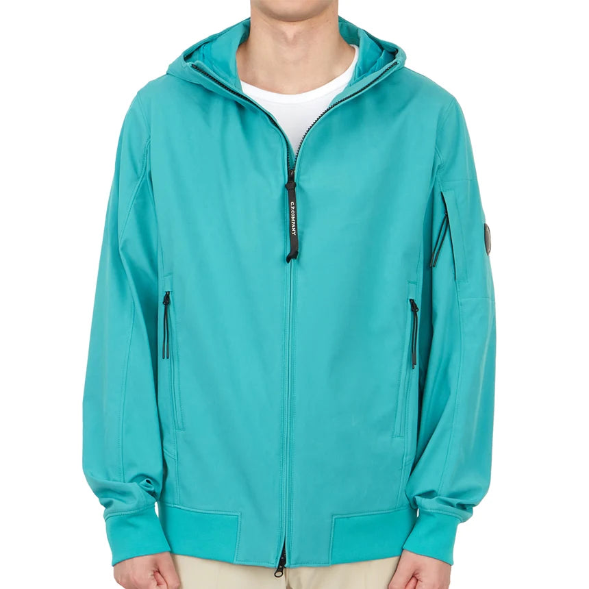 CP COMPANY LENS S/S SOFT SHELL JACKET
