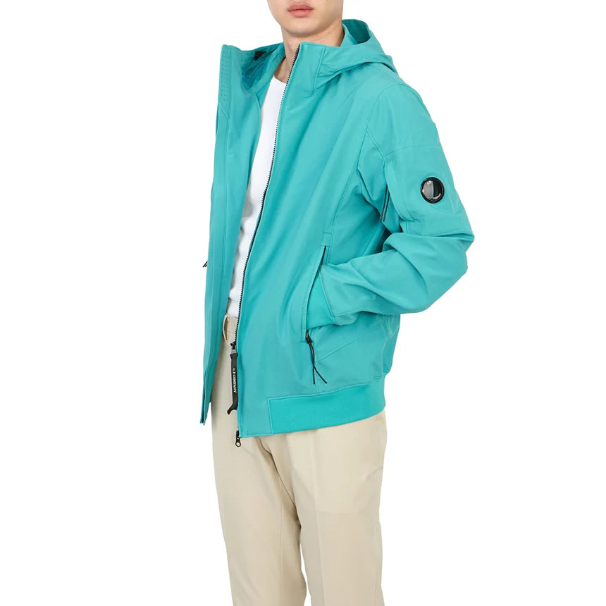 CP COMPANY LENS S/S SOFT SHELL JACKET