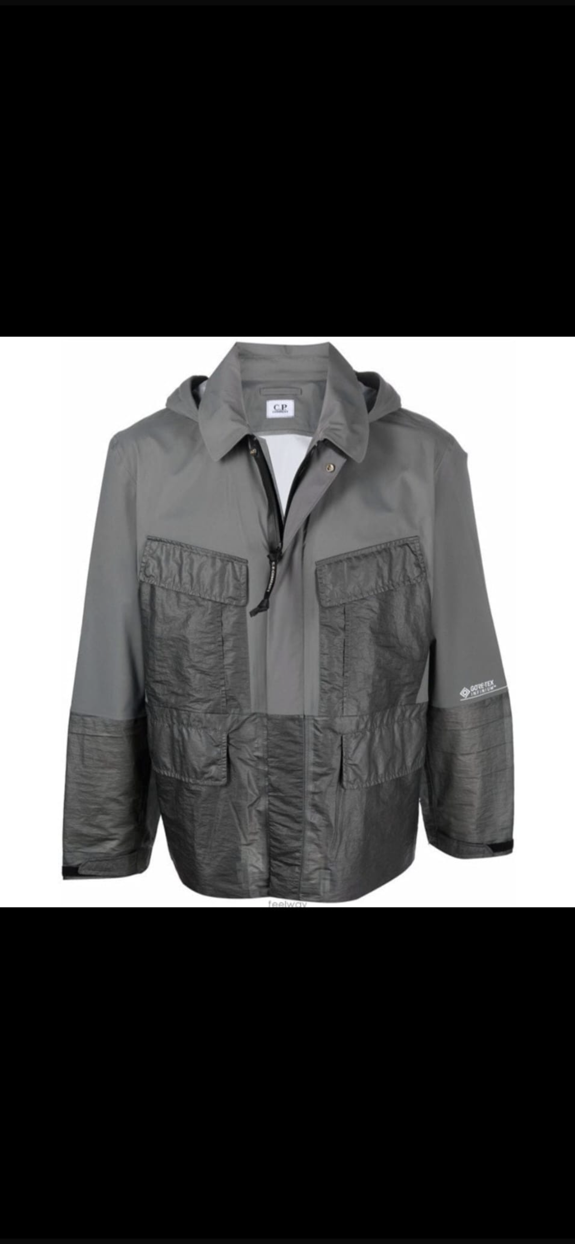 CP Company Gore-Tex Infinium Mixed Goggle Hood Jacket.
