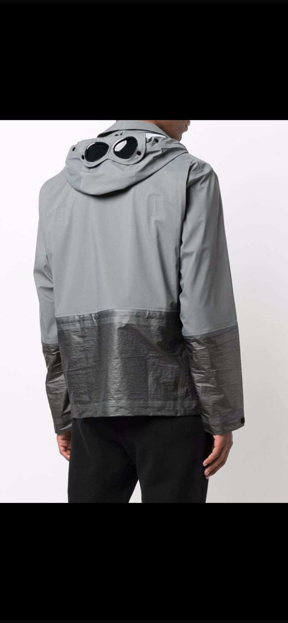 CP Company Gore-Tex Infinium Mixed Goggle Hood Jacket.