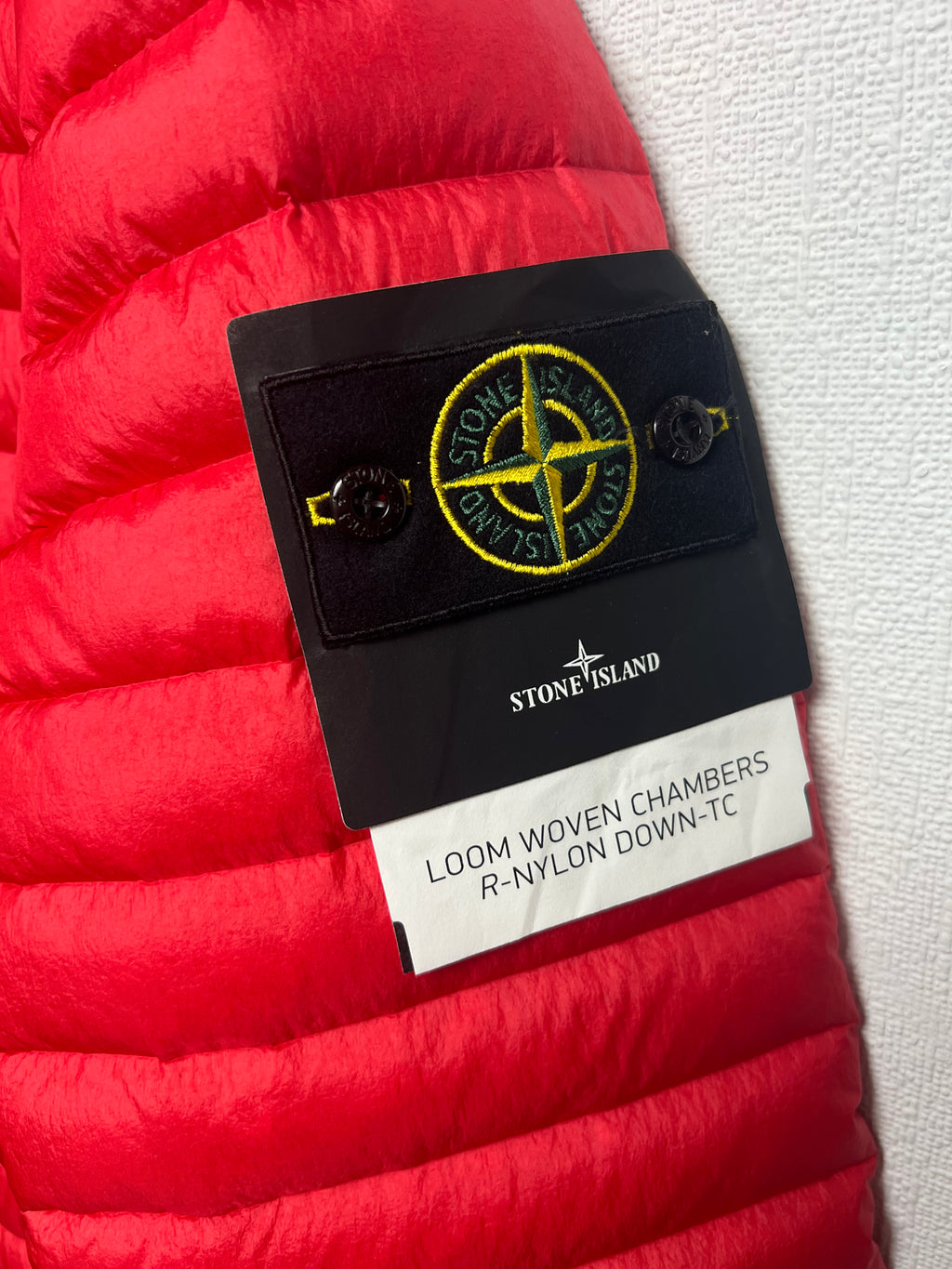 Stone Island Loom Woven Chambers R-Nylon Down-TC Jacket