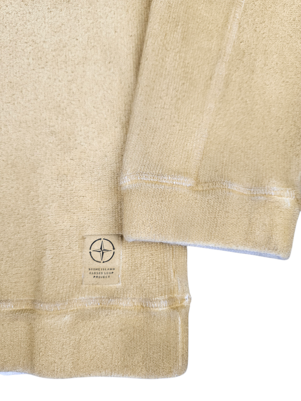 Stone Island Jersey Cotton Oxide Spray Treatment Sweater